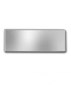 Edelstahlschild 70x25 mm mit individuell Gravur, TEGravur, Rechteck