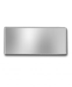 Edelstahlschild 70x30 mm mit individuell Gravur, TEGravur, Rechteck