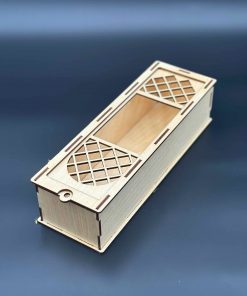 Weinbox Holz personalisiert  Holzkiste für Wein mit Gravur  Geschenkbox Wein Holz