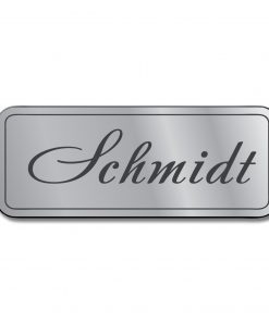 Türschild TEGravur „D-Series 110“ – personalisiert, modern & langlebig