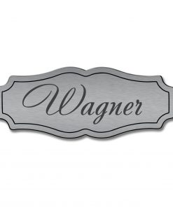 Türschild TEGravur „D-Series 240“ – exklusiv für Haustüren & Firmen