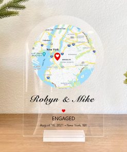 Exklusiver Stadtplan aus Eichenholz – Unsere Geschichte