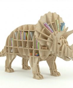 KiddiHop Kinderregal Triceratops aus Sperrholz