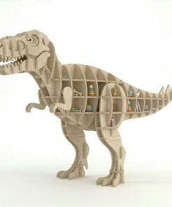 KiddiHop Kinderregal Tyrannosaurus Rex aus Sperrholz
