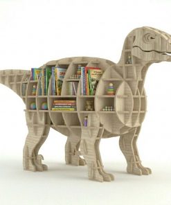 KiddiHop Kinderregal Velociraptor aus Sperrholz