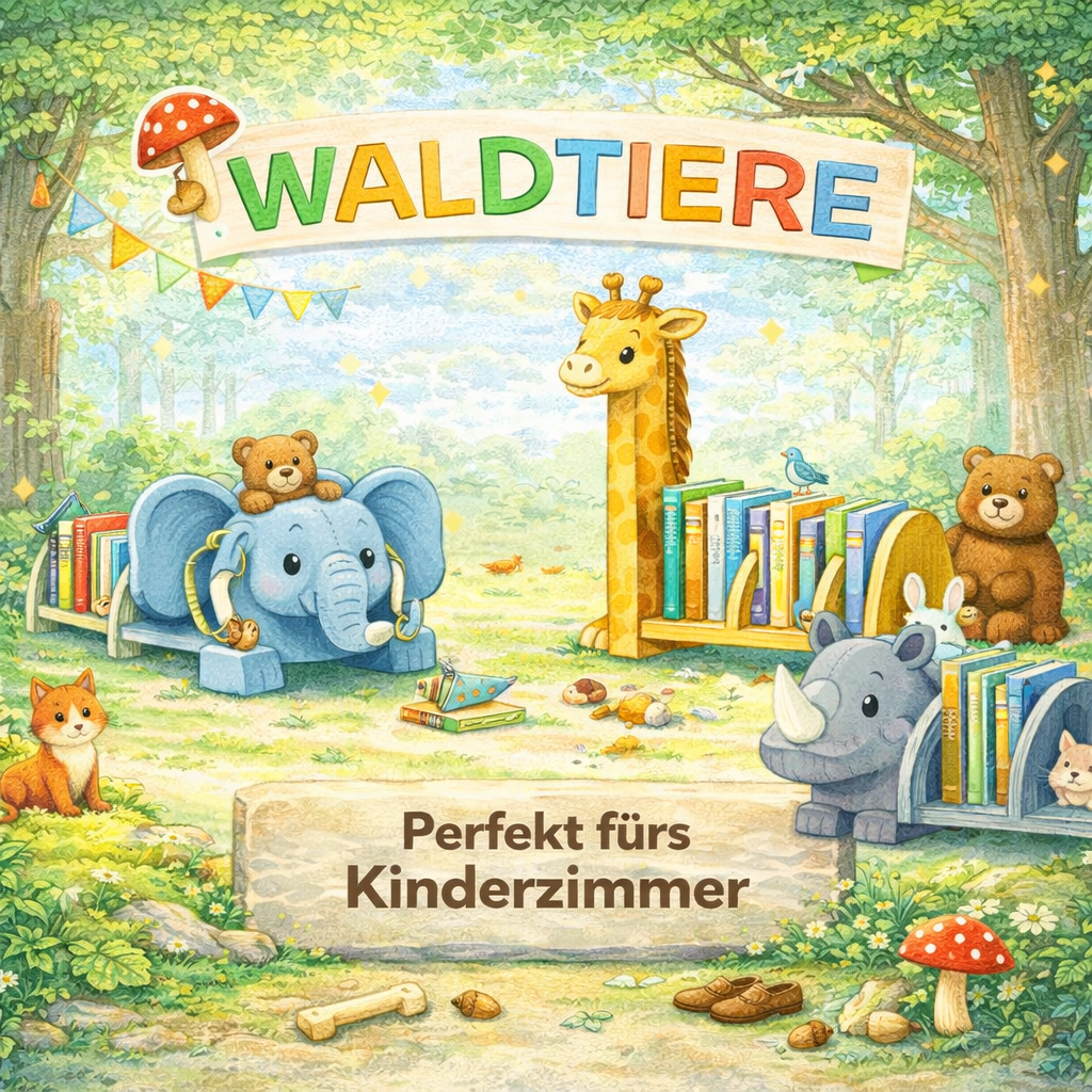 Waldtiere-Regale KiddyHop