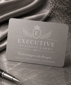 Executive Business Cards Metall Einladungskarten