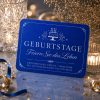 Geburtstage Metall Einladungskarten