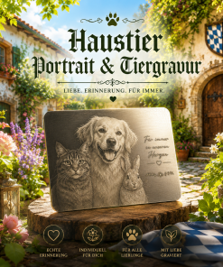 Haustier Portrait & Tiergravur