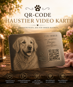 QR-Code Haustier Video Karte