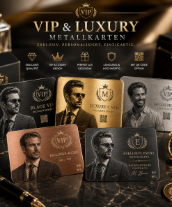 VIP & Luxury Metallkarten