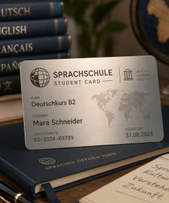 Sprachschule Student Card