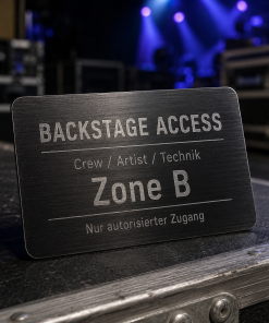 Backstage Access Card