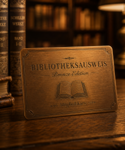 Bibliotheksausweis Bronze Edition