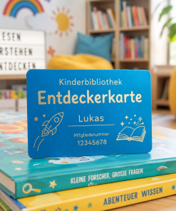 Kinderbibliothek Entdeckerkarte