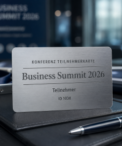 Konferenz Teilnehmerkarte