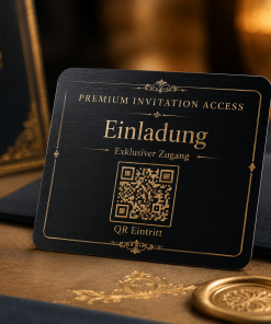 Premium Invitation Access Card