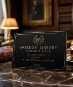 Premium Library Member Card