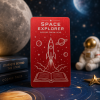 Space Explorer Metall-Lesezeichen mit Gravur TEGravur