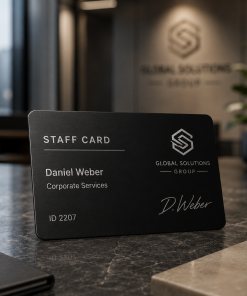 Staff Card Black Edition