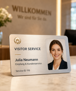 Visitor Service Staff Card