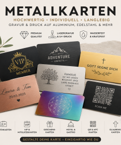 Metallkarten